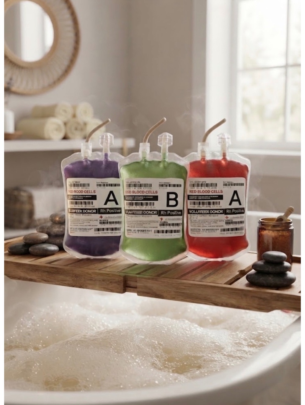 IV Bag Bubble Bath, Vegan Bubble Bath, Doctor